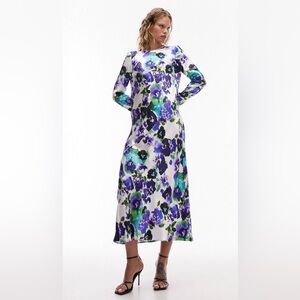 NWT Topshop Lea Maxi Dress